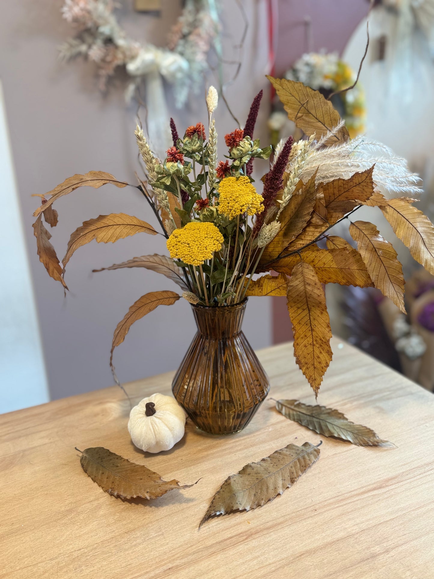 Autumn Vase Workshop