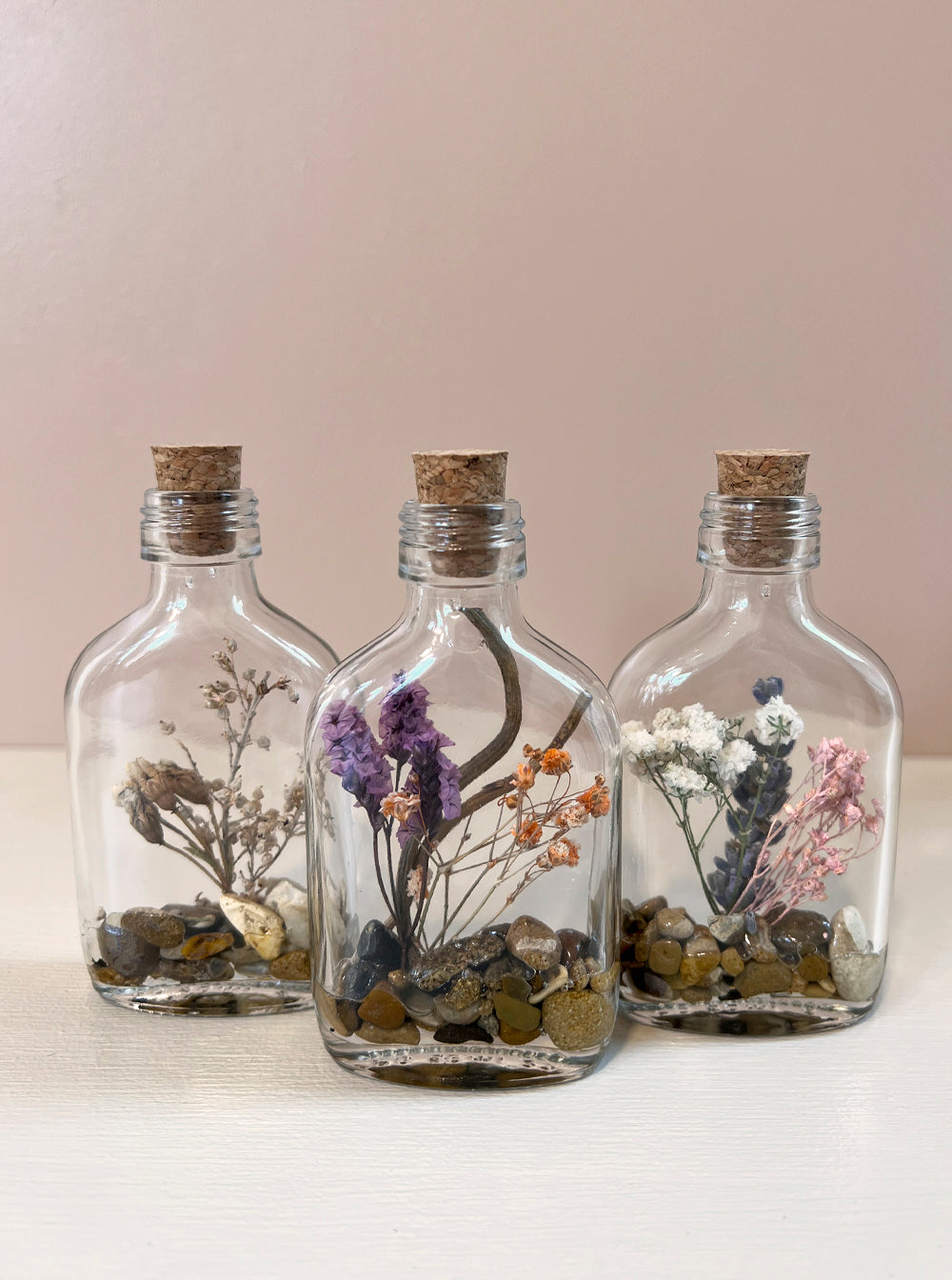 Resin bottle arrangement